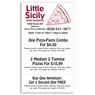 BCJC - Jumbo Business Card Coupon Magnet, 4-3/4" x 2-3/4"