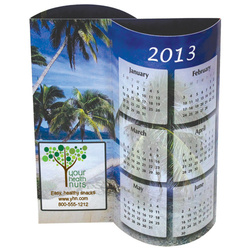 1800 - Wave 3D Desk Calendar